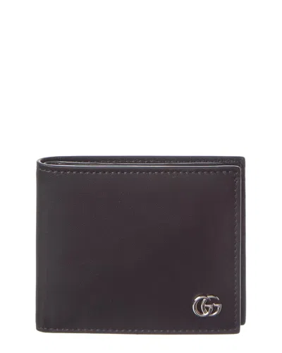 Gucci Gg Marmont Leather Bifold Wallet In Brown