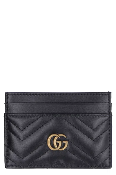 Gucci Gg Marmont Leather Card Holder