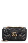 GUCCI GUCCI GG MARMONT LEATHER CROSSBODY BAG