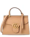 Gucci Gg Marmont Leather Satchel
