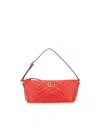 GUCCI GUCCI GG MARMONT LEATHER SHOULDER BAG