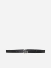 GUCCI GG MARMONT LEATHER THIN BELT