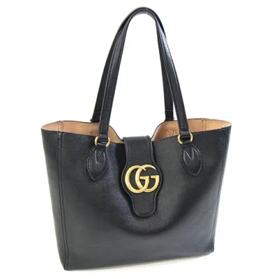 Pre-owned Gucci Gg Marmont Leather Tote Bag ()