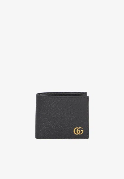 Gucci Gg Marmont Leather Wallet In Black