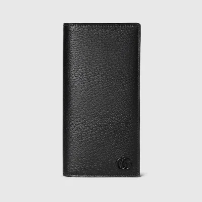 Gucci Gg Marmont Long Wallet In Black