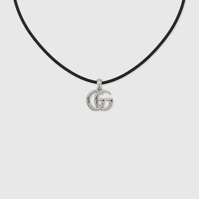 Gucci Gg Marmont Magnetic Cord Necklace In Multi