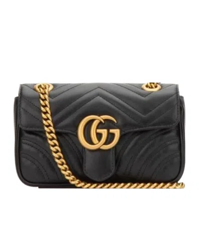 GUCCI GUCCI GG MARMONT MATELASSÉ MINI SHOULDER BAG