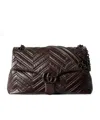 Gucci Mittelgrosse Gg Marmont Schultertasche In Brown
