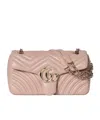 Gucci Gg Marmont Medium Shoulder Bag In Pink