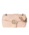 Gucci Gg Marmont Medium Shoulder Bag In Pink