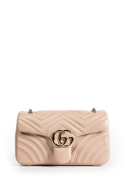 Gucci Gg Marmont Medium Shoulder Bag In Neutral