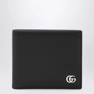 Gucci Gg Marmont Mini Bi-fold Wallet In Black