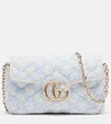 Gucci Gg Marmont Mini Bouclé Shoulder Bag