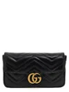 Gucci Gg Marmont Mini Crossbody Bag In Black