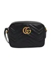 Gucci Gg Marmont Shoulder Bag In Black