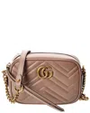 Gucci Gg Marmont Mini Matelasse Leather Camera Bag