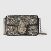 Gucci Gg Marmont Mini Shoulder Bag In Black