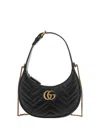 Gucci Women Gg Marmont Mini Shoulder Bag In Black