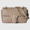 Gucci Gg Marmont Shoulder Bag In Pink