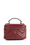 Gucci Gg Marmont Mini Vanity Bag In Red