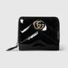 Gucci Gg Marmont Mini Wallet In Black