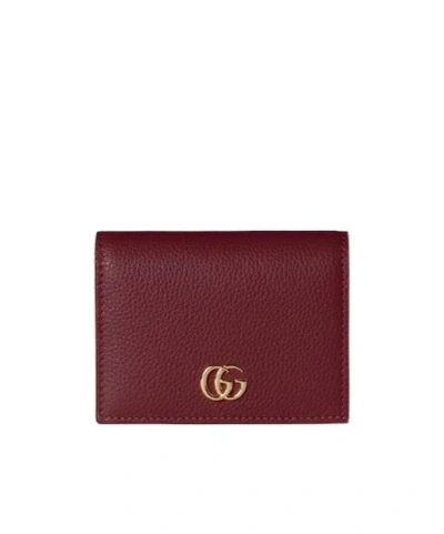 Gucci Gg Marmont Mini Wallet In Multi