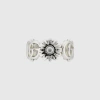 Gucci Gg Marmont Mother Of Pearl Ring In Undefined