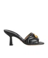 Gucci 75mm Marmont Quilted Leather Mules In Black