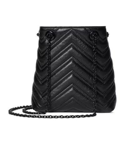 Gucci Gg Marmont Nano Bucket Bag In Brown