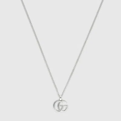 Gucci Gg Marmont Pendant Necklace In Undefined