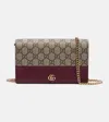 Gucci Gg Marmont Petite Leather Wallet On Chain
