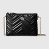 Gucci Gg Marmont Pochette With Chain