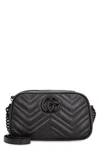 GUCCI GUCCI GG MARMONT QUILTED LEATHER SHOULDER BAG