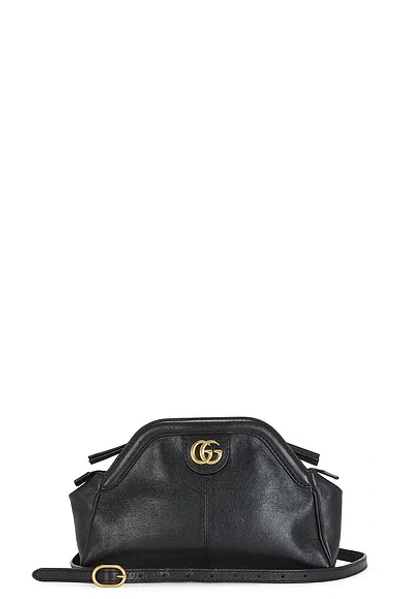 Gucci Gg Marmont Rebelle Shoulder Bag In Black