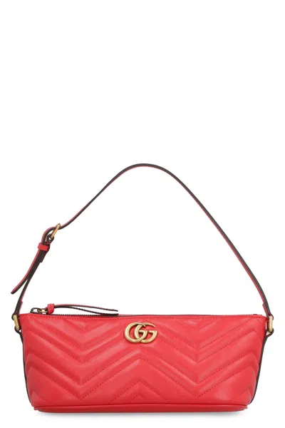 Gucci Gg Marmont Red Small Shoulder Bag