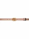 Gucci Gg Marmont Reversible Thin Belt