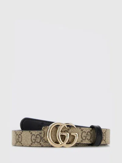 Gucci Gg Marmont Reversible Belt In Brown