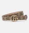 GUCCI GG MARMONT REVERSIBLE CANVAS BELT