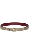 Gucci Gg Marmont Reversible Wide Belt