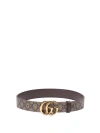 GUCCI `GG MARMONT` REVERSIBLE WIDE BELT