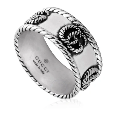 Gucci Gg Marmont Ring In Silver