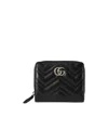Gucci Mini Leather Wallet In Black