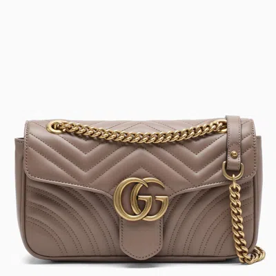 Gucci Gg Marmont Small Shoulder Bag In Pink