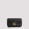 Gucci Gg Marmont Shoulder Bag In Black