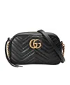 Gucci Gg Marmont Small Shoulder Bag In Black