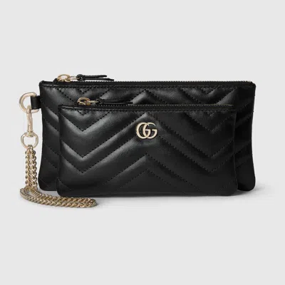 Gucci Gg Marmont Small Pouch With Chain