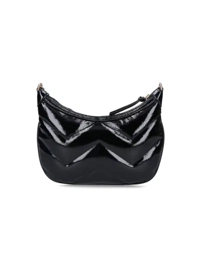 Gucci Gg Marmont Small Shoulder Bag In Black