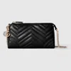 Gucci Gg Marmont Small Shoulder Bag In Black