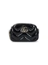 Gucci Gg Marmont Small Shoulder Bag In Black