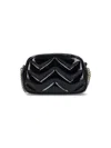 Gucci Gg Plaque Padded Shoulder Bag In Nero